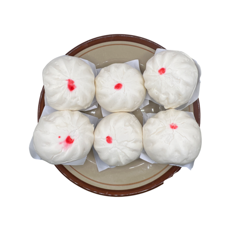 A004Small Meat Bun 生肉包 [6pcs]