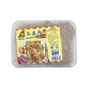 AA024CIASIANG Mushroom Meat Slice 佳乡冬菇肉饼 [300g 10pcs]
