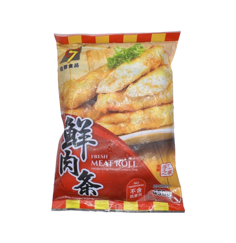 AA023CIASIANG Frozen Fresh Meatroll  佳乡鲜肉条 [450g 15pcs]
