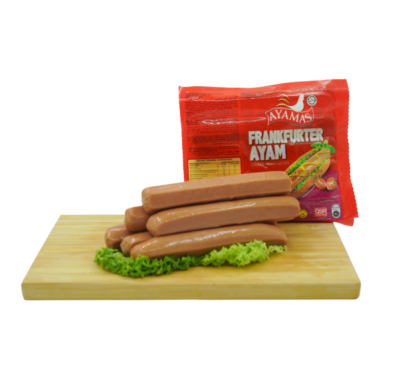 C001Ayamas Chicken Frankfurter 鸡肉香肠 [340g 10pcs]