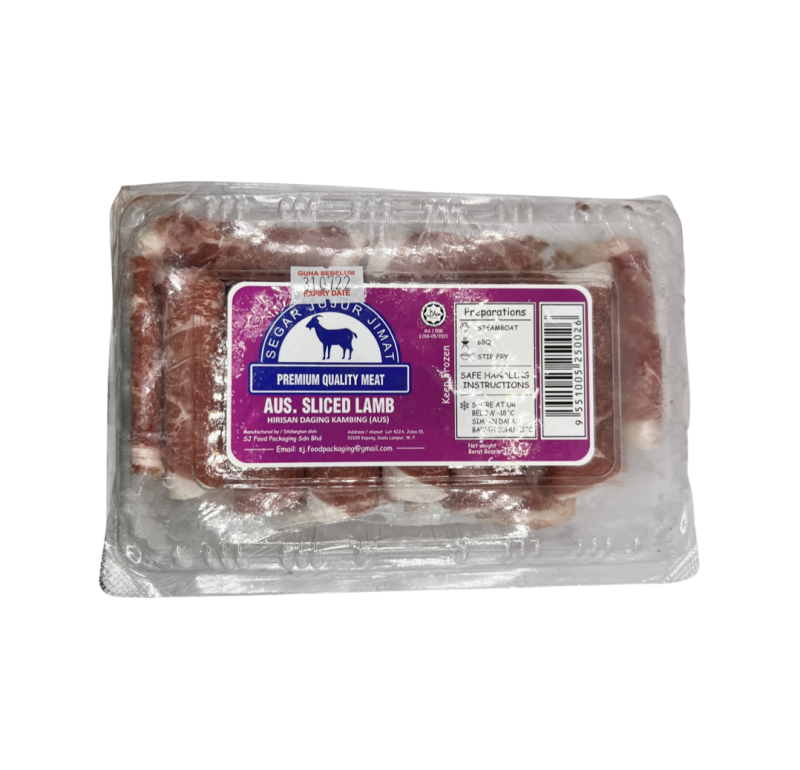 B043Shabu Lamb Slice 羊肉片 [150g]