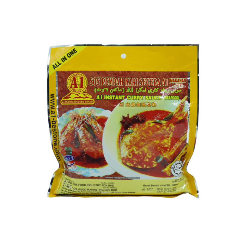 A1 Instant Curry Fish Sauce 咖喱鱼酱料 [230g]