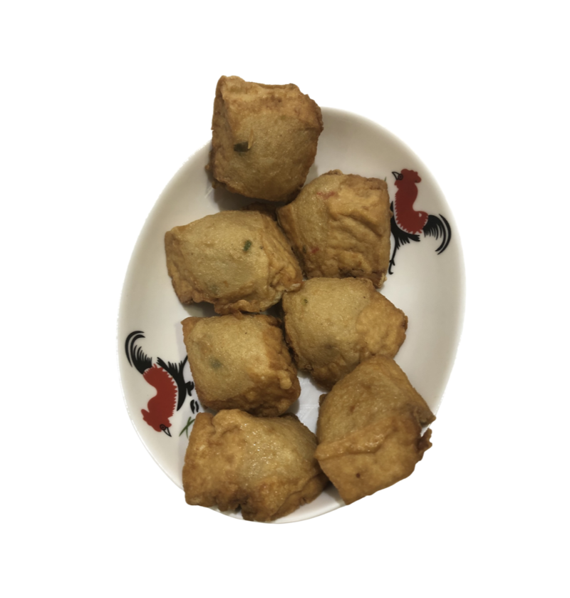 AA001Sekinchan Taufu With Fish 豆干鱼肉 [  8 pcs]