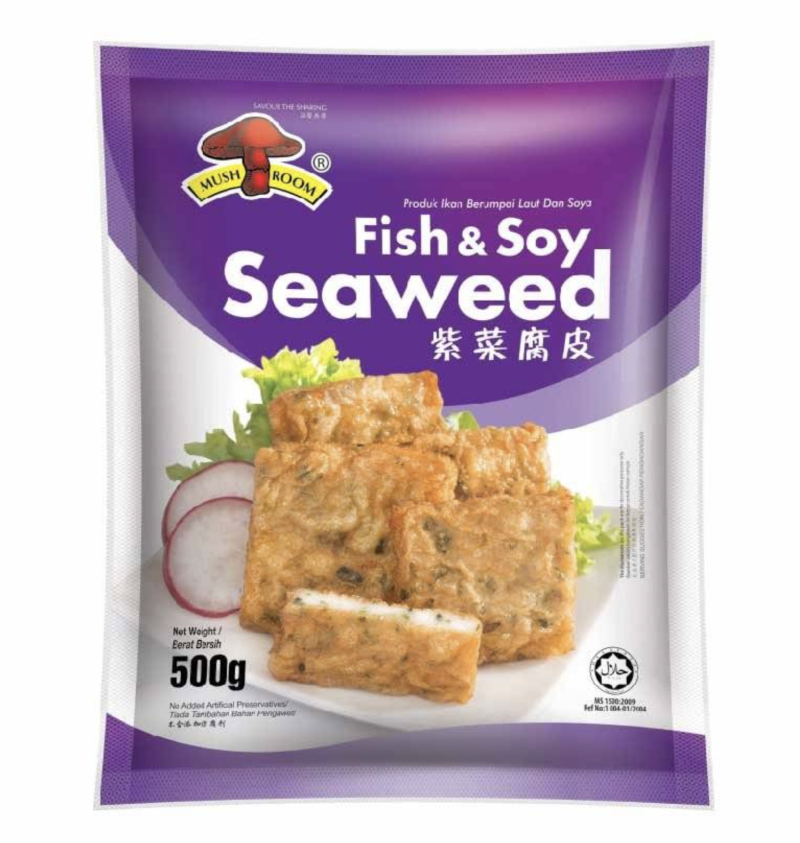 B012QL Fish & Soy 紫菜腐竹  (Seaweed) [500g]