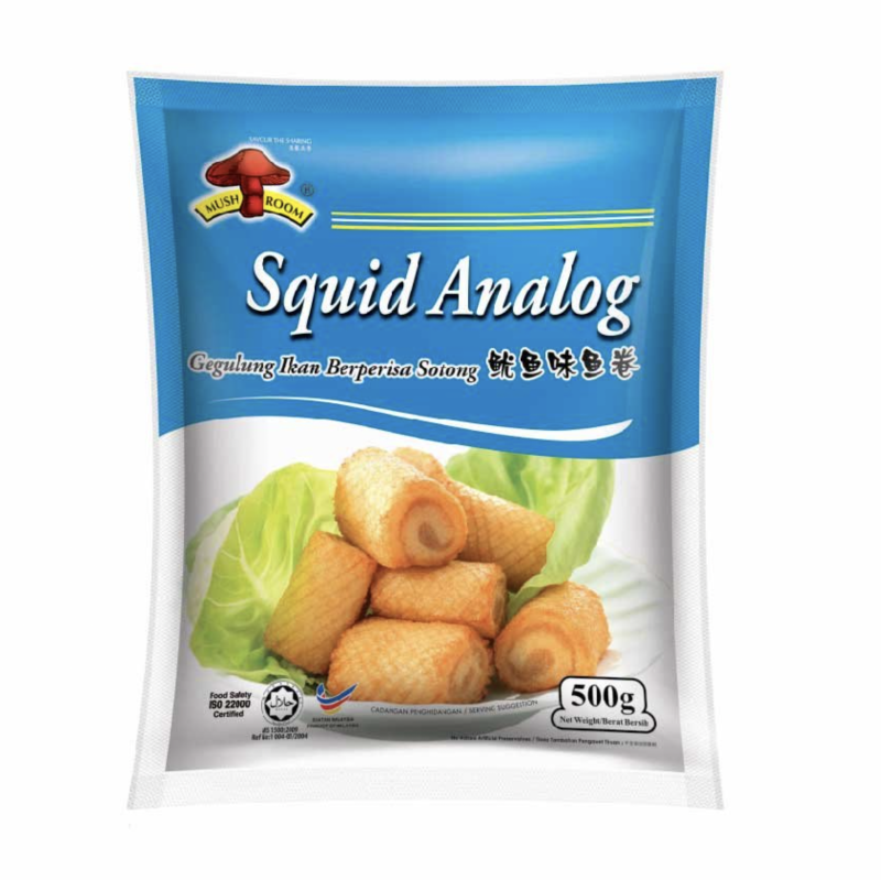 QL 鱿鱼卷 Fried Squid Analog [500g]