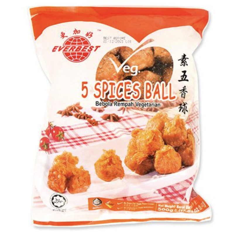 Everbest Veg.Five Spices Ball 五香球 (更加好) [500g]